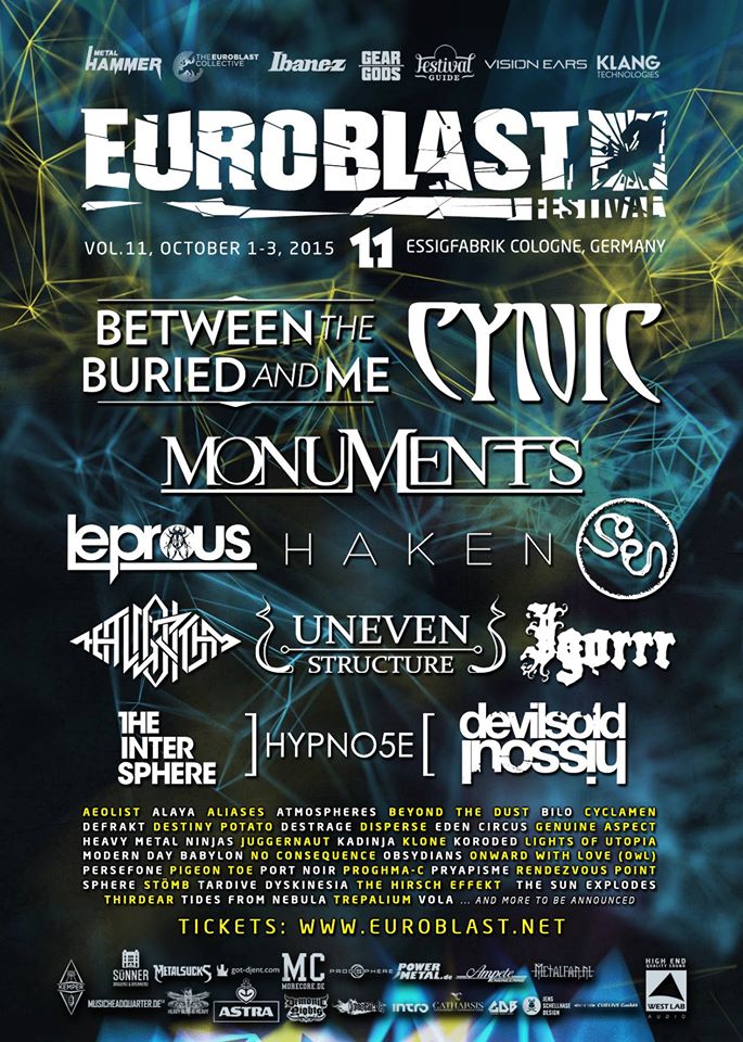 Euroblast 11, 2015